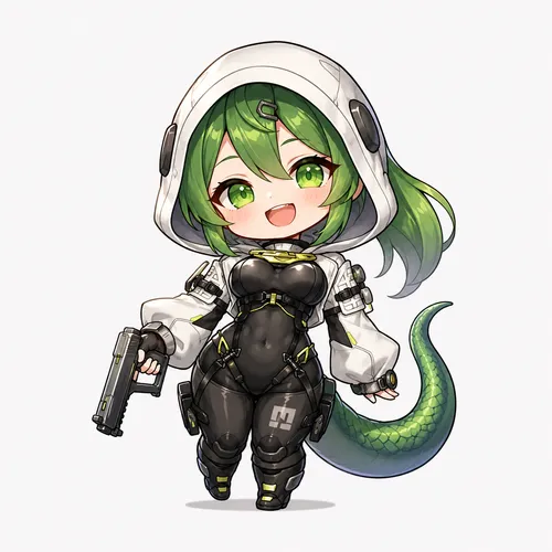Fluorite chibi fanart — today's featured Endfield character