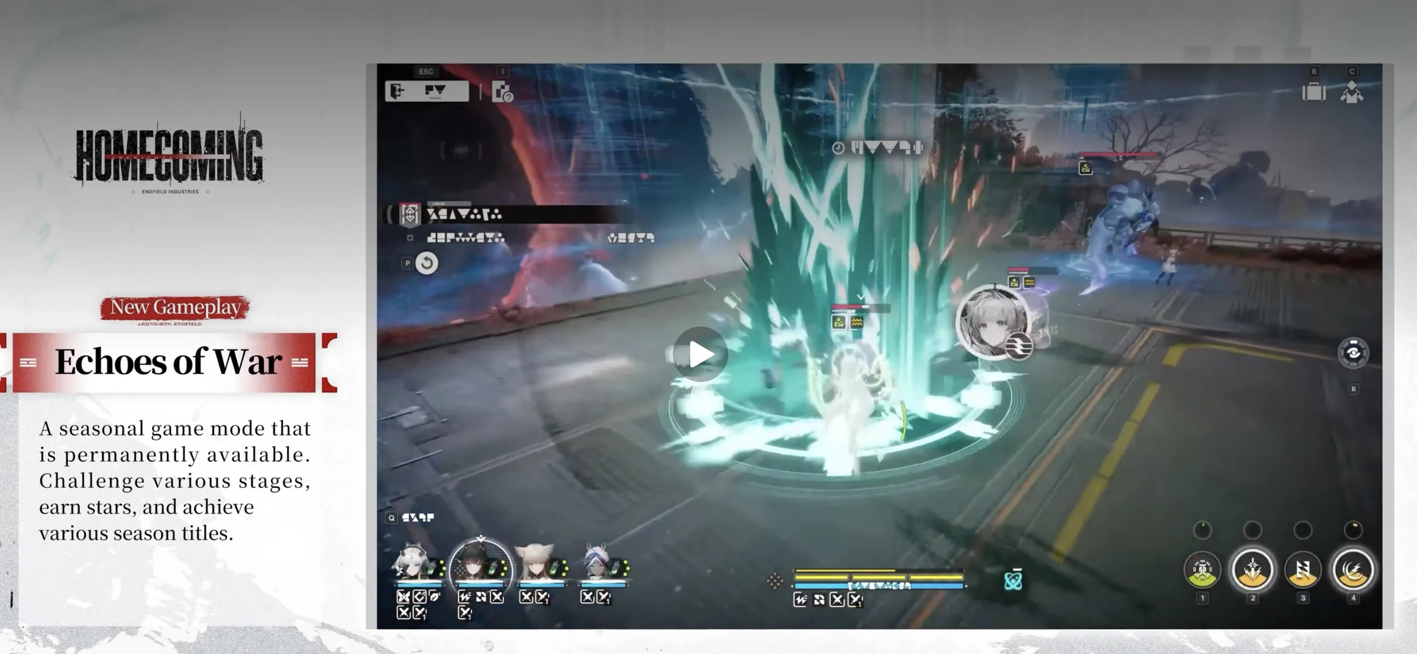 Echoes of War permanent seasonal game mode announcement