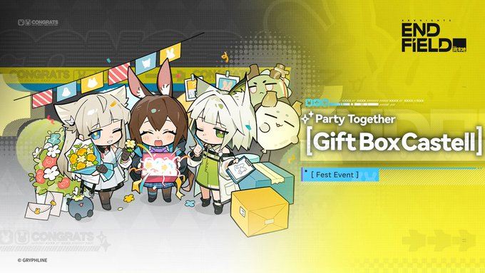 Party Together: Gift Box Castell