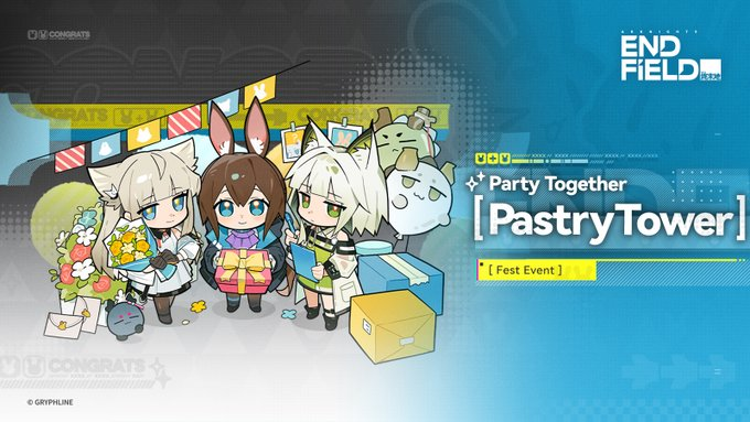 Party Together: Pastry Tower Event Details