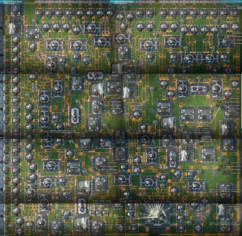 Valley IV Megabase Endgame Layout