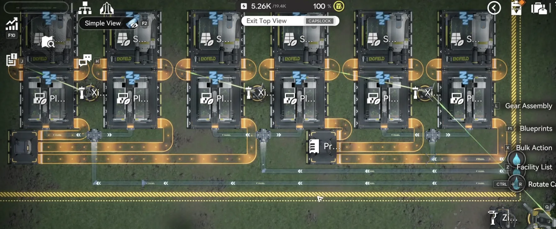 Wuling Alt 2 on the bottom right corner one tile above the yellow line