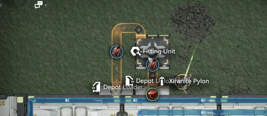 1.5 Extra Cup.P blueprint deployed to produce 2,000 Cuprium parts
