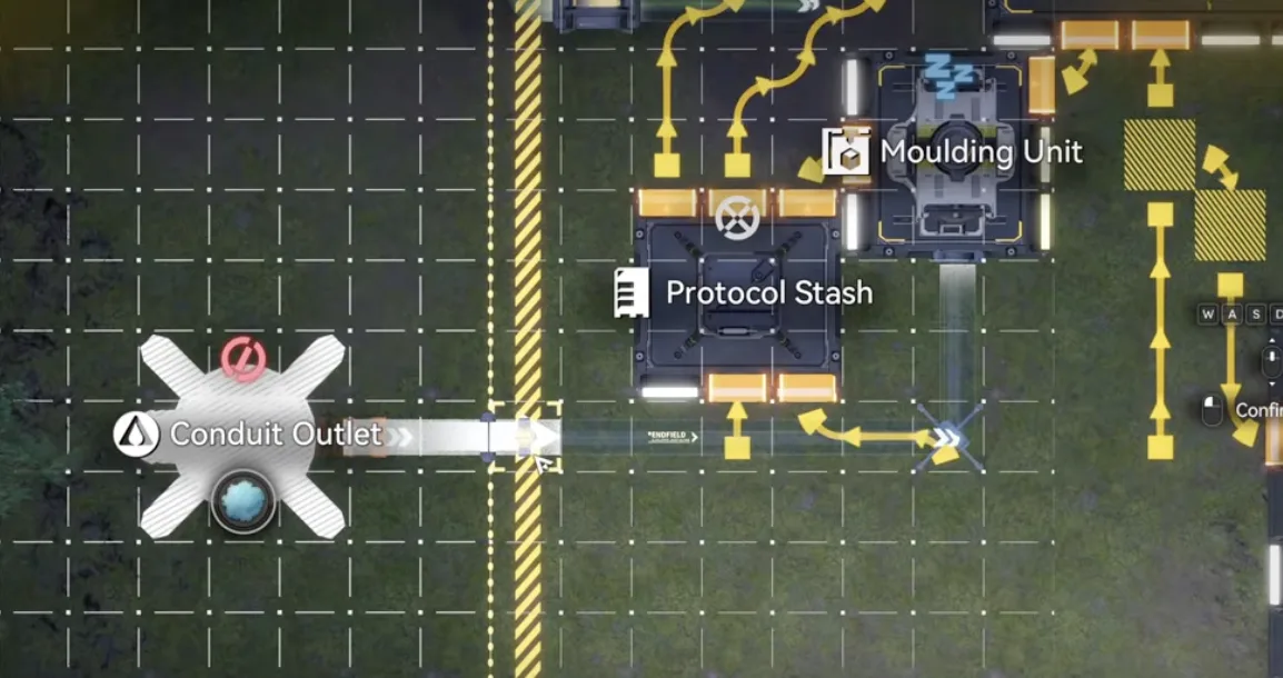 Connecting the Inergen output to its pipe