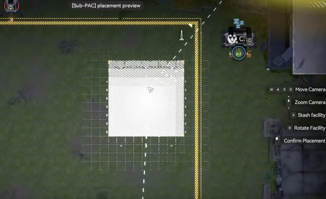 Core moved to the top right of the sub AIC