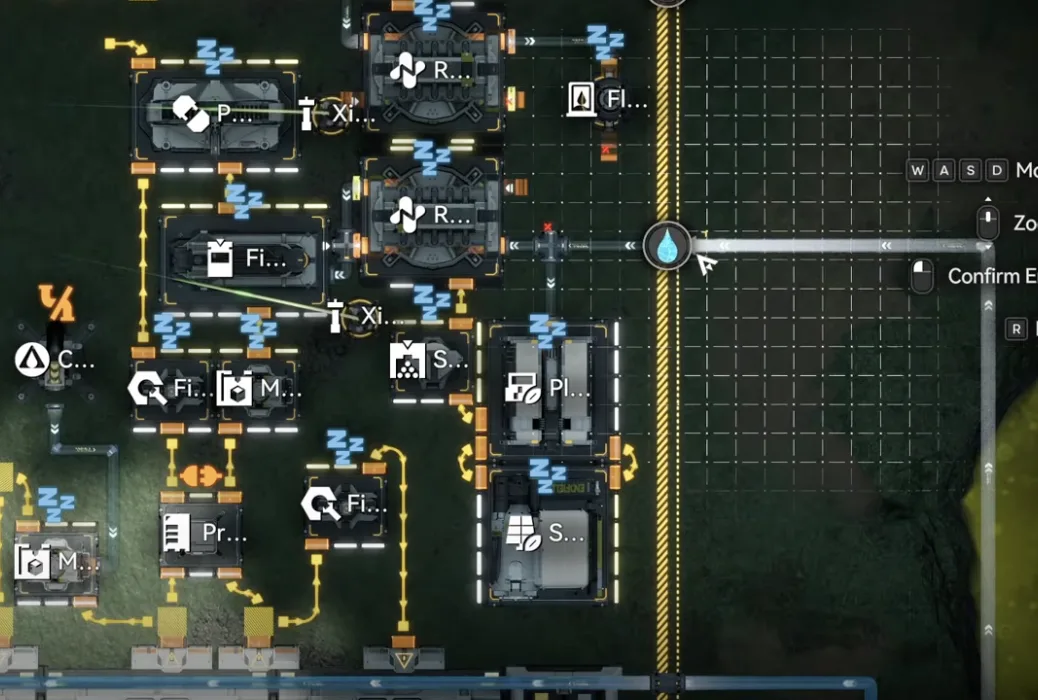 Seventh water pipe dragged into the Extra 1 input
