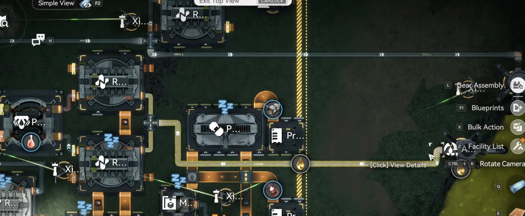 Extra 2 acid connections with a Fluid Supply Unit in the acid lake