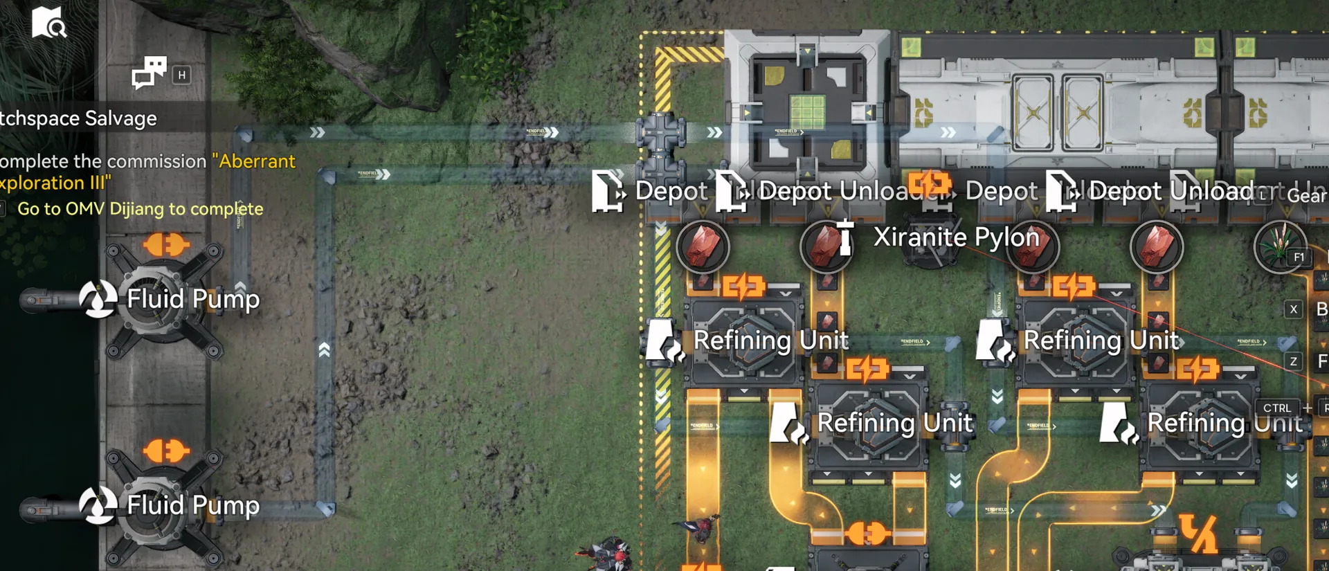Fluid pump connections