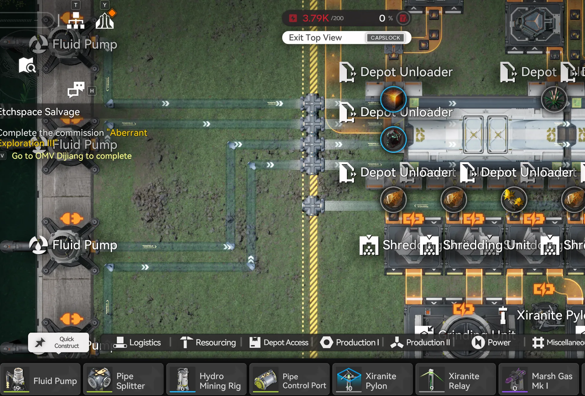 Fluid pump connections 3
