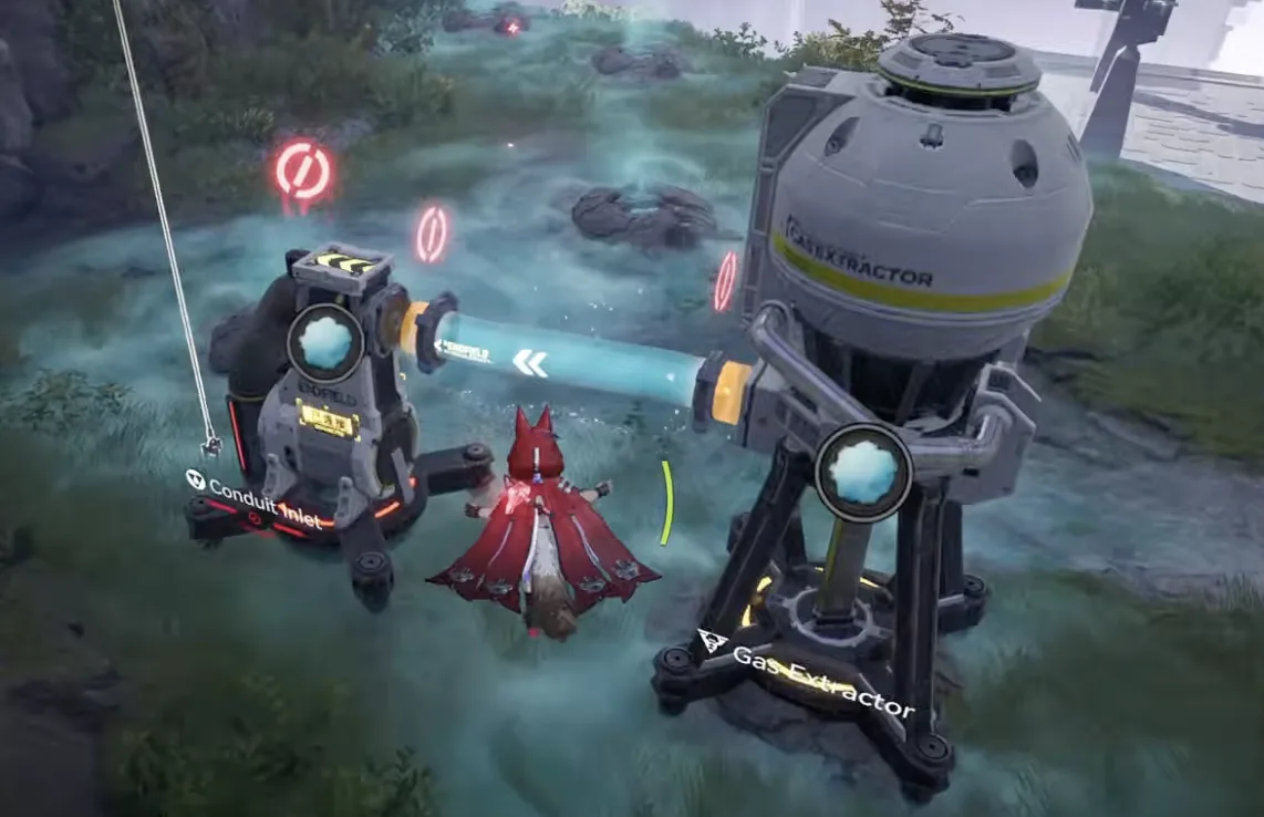 Single Inergen connection at Yinglung Pass