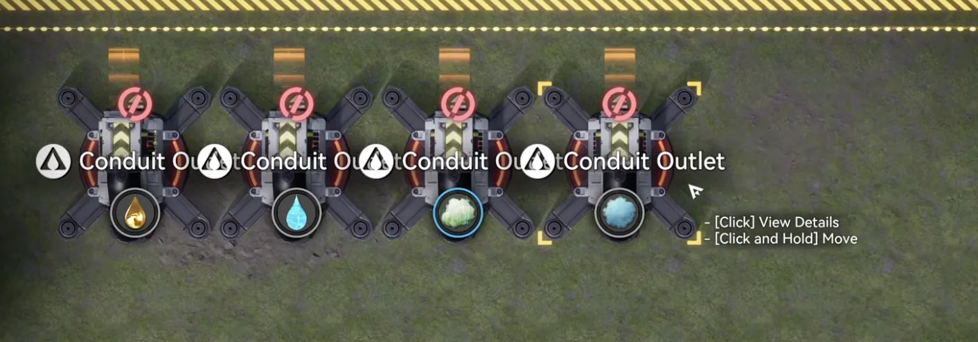 Conduit outlet connectors prepared at Yinglung Pass