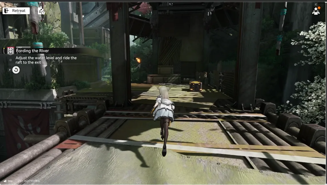 Fording the River second chest location