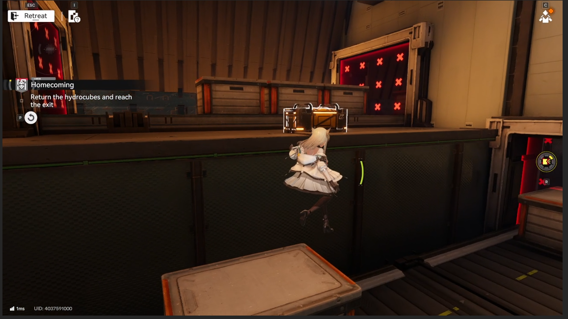 Homecoming first chest location