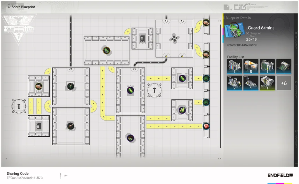 Jade Gourd Blueprint - Phase 2 Palm-Top Savior event layout producing 6 Jade Gourds per minute from Heavy Xiranite