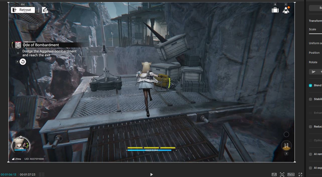 Ode of Bombardment - second chest