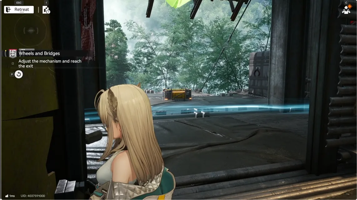 Wheels and Bridges third chest location